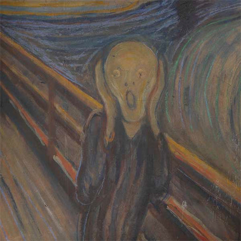 Edvard Munch The Scream MacBook Skins